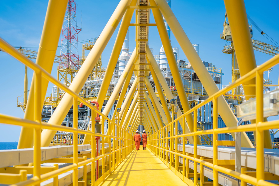 Rich Oils Group - Operator on offshore oil and gas platform