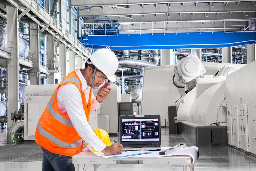 Rich Oils Group – Engineer in a thermal power plant factory